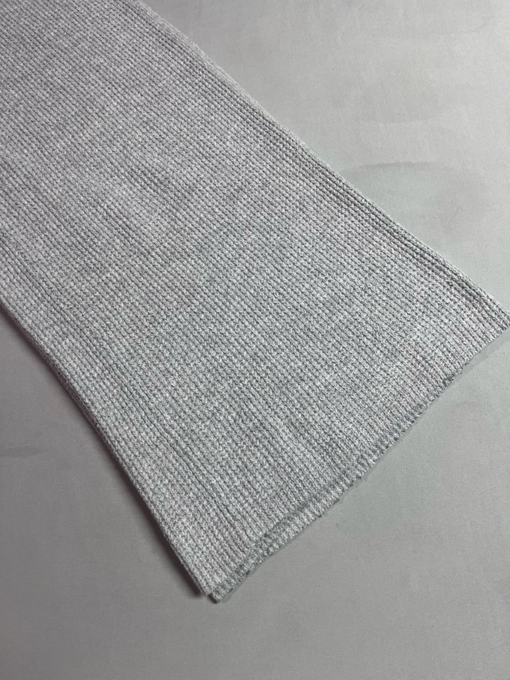Cozy Rib Knit Drawstring Lounge Pants - Light Gray - Picture 3 of 3